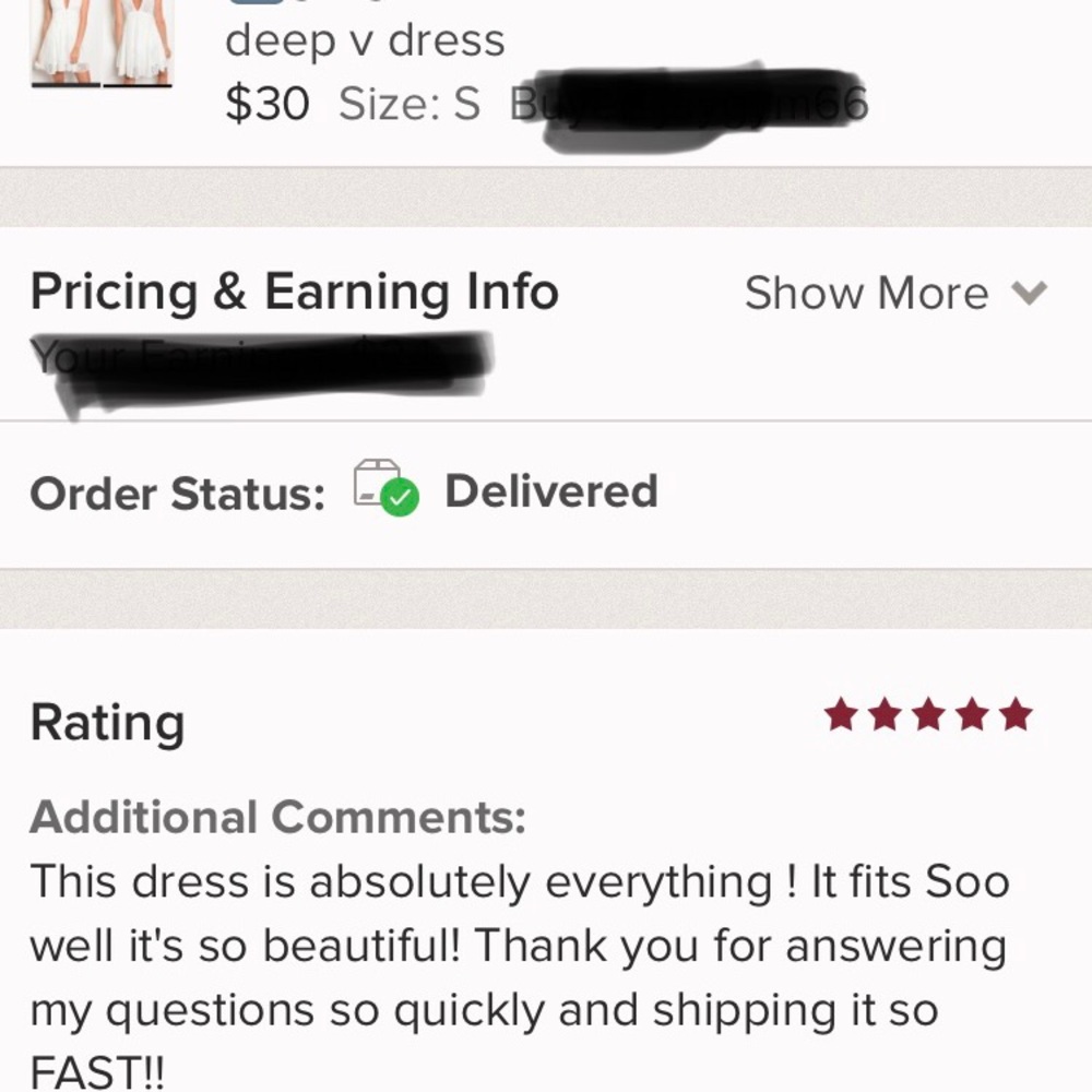 ⚠️1 left⚠️5⭐️ front cut out deep v - Picture 7 of 8